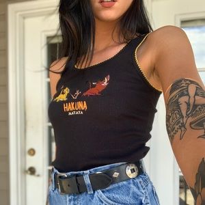 Vintage Lion King Tank Top